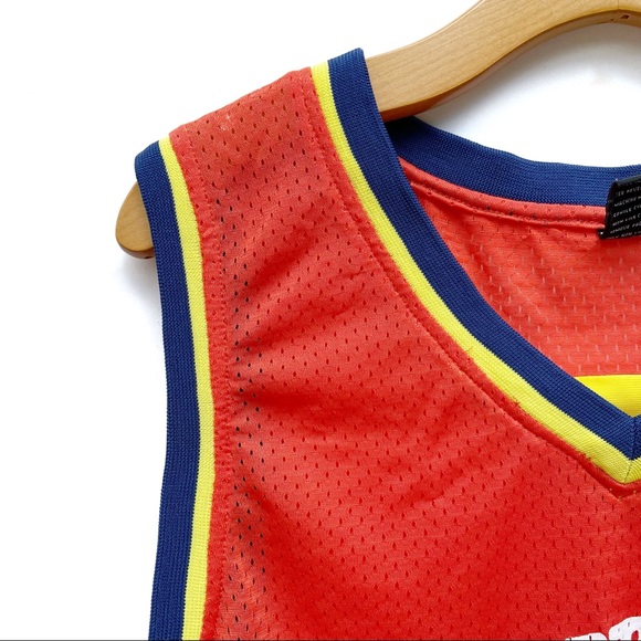 Y2K 2000s MONTAUK The End Basketball Jersey - Picture 4 of 6